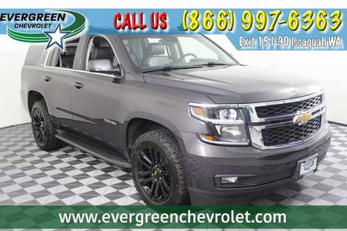 2015 Chevrolet Tahoe Gray FOR SALE - GREAT PRICE!! for sale in Issaquah, WA