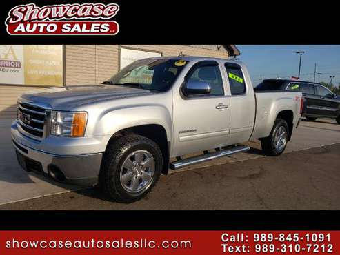 WOW!!! 2012 GMC Sierra 1500 4WD Ext Cab 143.5" SLE for sale in Chesaning, MI