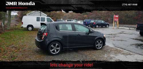 2013 CHEVY SONIC RS TURBO 6 SPD 84700 MILES! - cars & trucks - by... for sale in Hyannis, MA