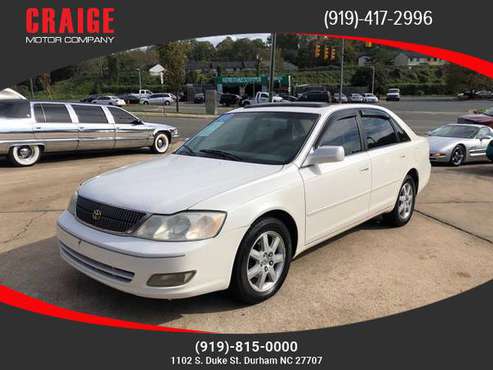 2000 Toyota Avalon - cars & trucks - by dealer - vehicle automotive... for sale in Durham, NC