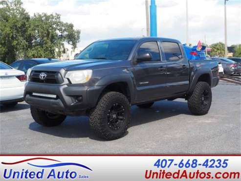 2014 Toyota Tacoma DoubleCab PreRuner Auto (LIFTED) - cars & trucks... for sale in Orlando, FL