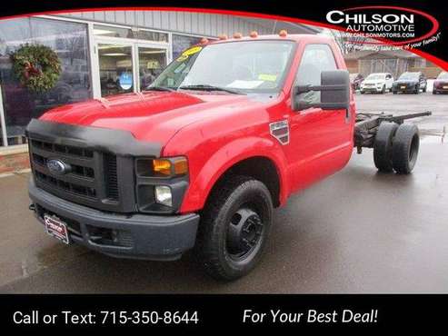 2009 Ford F350SD XL Red - - by dealer - vehicle for sale in Cadott, WI