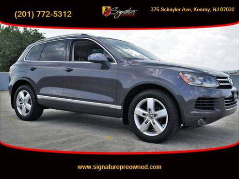 2013 Volkswagen Touareg VR6 Executive Sport Utility 4D - ALL CREDIT... for sale in Kearny, NJ