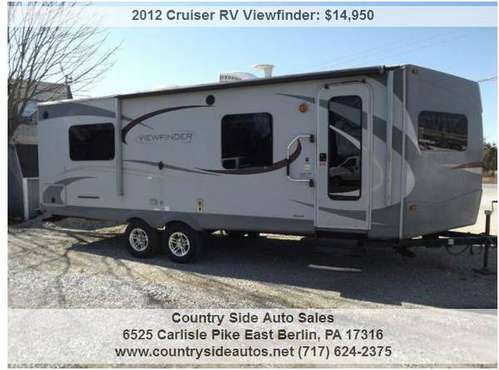 2012 Cruiser RV Viewfinder 24SD - - by dealer for sale in East Berlin, PA