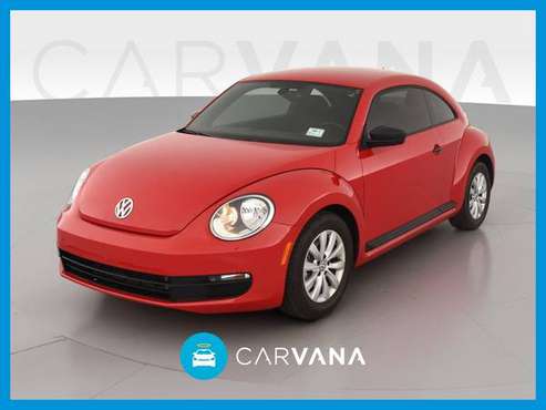 2016 VW Volkswagen Beetle 1 8T S Hatchback 2D hatchback Red for sale in Arlington, District Of Columbia