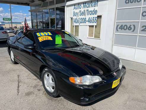 2001 Chevy Monte Carlo SS! Moonroof/Leather! Super Clean! for sale in Billings, MT