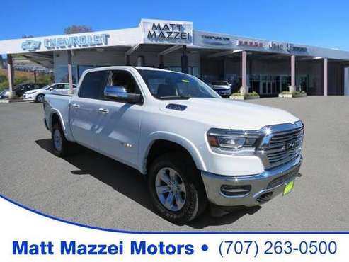 2020 Ram 1500 truck Laramie (Bright White Clearcoat) for sale in Lakeport, CA