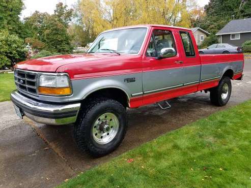 95 Ford F250 4x4 Ext Cab - cars & trucks - by owner - vehicle... for sale in Salem, OR