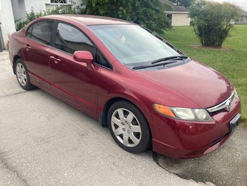 2008 Honda Civic LX 4DR - cars & trucks - by owner - vehicle... for sale in Lakeland, FL