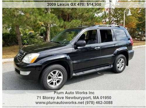 2009 LEXUS GX 470 AWD 4DR SUV. EXCELLENT CONDITION INSIDE AND OUT -... for sale in Newburyport, MA
