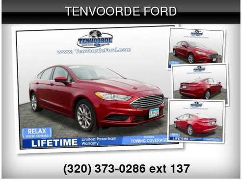 2017 Ford Fusion SE $1040 Down Delivers! - cars & trucks - by dealer... for sale in ST Cloud, MN