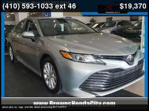 2018 Toyota Camry LE for sale in Glen Burnie, MD
