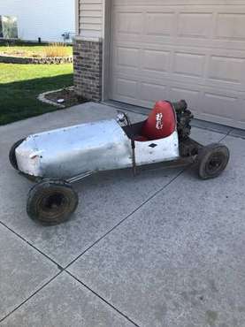 Antique Child’s 1953 Race Car Go Kart-Unique - cars & trucks - by... for sale in Marion, IA