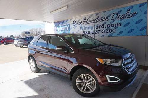 2017 Ford Edge SEL All Wheel Drive - Safety and Economy! - LOW MILES! for sale in Alva, OK