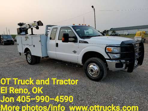 2015 Ford F-350 4wd 4000lb Crane 9ft Mechanics Service Bed 6.7L... for sale in SF bay area, CA