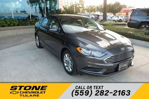 *2017* *Ford* *Fusion* *SE* - cars & trucks - by dealer - vehicle... for sale in Tulare, CA