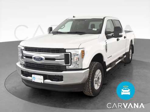 2019 Ford F250 Super Duty Crew Cab XLT Pickup 4D 8 ft pickup White -... for sale in Van Nuys, CA