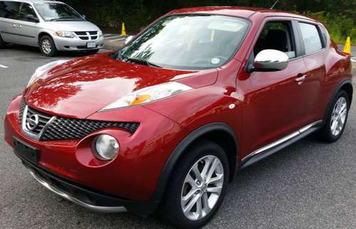 2011 red Nissan Juke S AWD for sale in Hinsdale, Massachusetts, MA