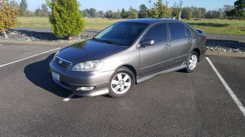 2007 Toyota Corolla S - Sunroof - cars & trucks - by owner - vehicle... for sale in Bellingham, WA