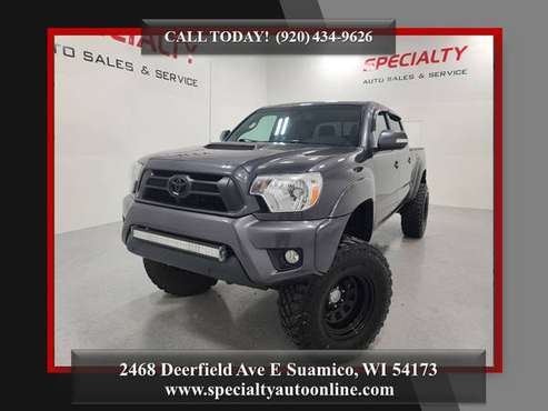2015 Toyota Tacoma V6 4WD! 35'' Tires! LIFTED! Backup Cam! 99k... for sale in Suamico, WI