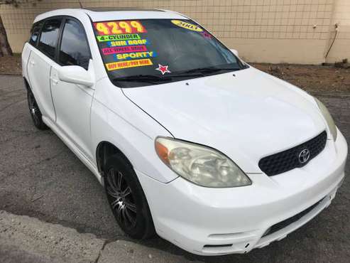 2003 Toyota Matrix XR 4 WHEEL DRIVE Wagon, 4 doors, GREAT MPG & MORE!! for sale in Sparks, NV