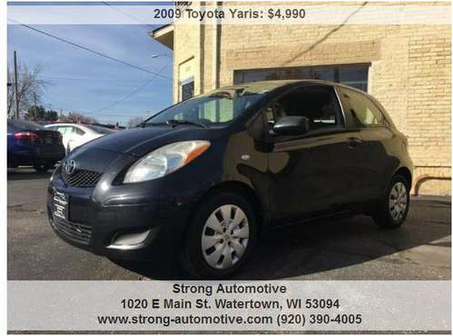 2009 Toyota Yaris Base 2dr Hatchback 4A - cars & trucks - by dealer... for sale in WATERTOWN, IL
