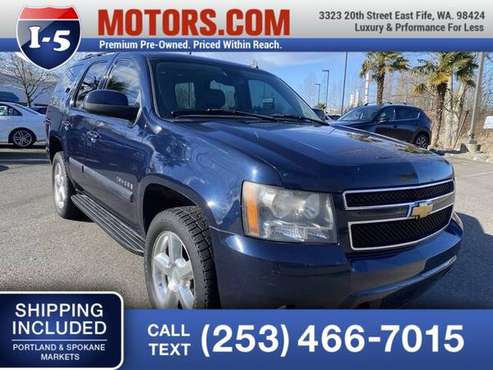 2007 Chevrolet Tahoe SUV Chevy LT Tahoe - - by dealer for sale in Fife, WA