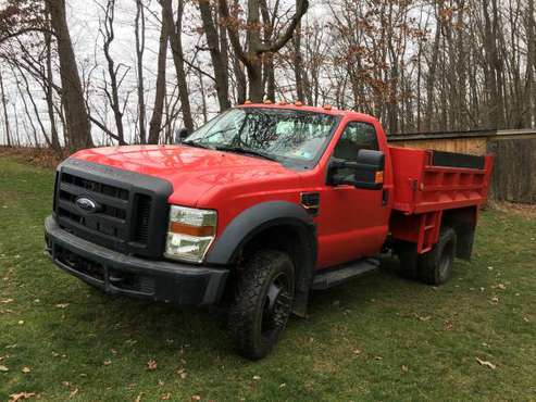 2008 Ford F-550 4x4 Dump Truck - cars & trucks - by owner - vehicle... for sale in Butler, PA