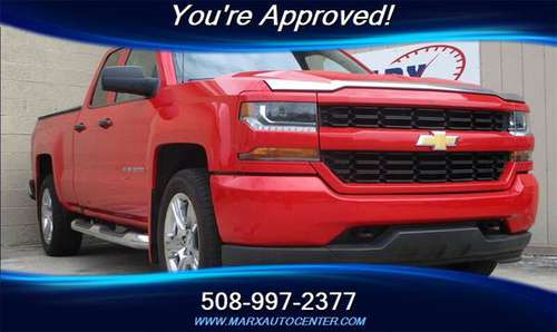 2016 Chevrolet Silverado Custom Double Cab 4x4..Great Looking... for sale in New Bedford, MA