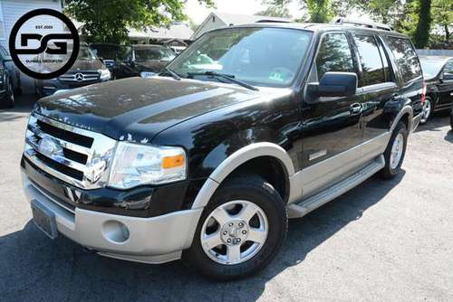 2008 *Ford* *Expedition* *Eddie Bauer* Black Clearco for sale in Linden, NJ