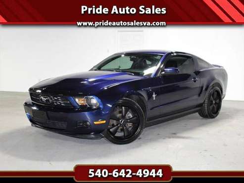 2012 Ford Mustang V6 Premium Coupe - cars & trucks - by dealer -... for sale in Fredericksburg, VA