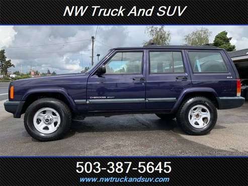 1999 JEEP CHEROKEE SPORT 4WD SUV 4DOOR AUTOMATIC 4.0L V6 4X4 PATRIOT for sale in Portland, OR