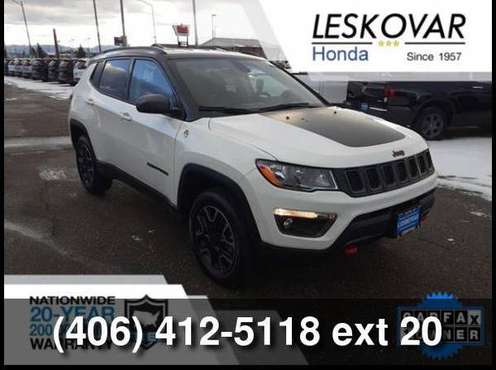 2019 Jeep Compass Trailhawk - cars & trucks - by dealer - vehicle... for sale in Butte, MT