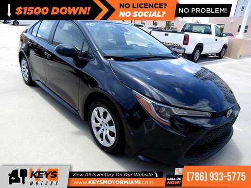 2020 Toyota Corolla LE FOR ONLY $342/mo! - cars & trucks - by dealer... for sale in Miami, FL