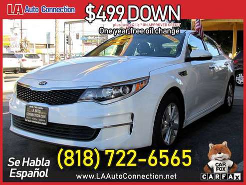 2016 KIA Optima LX FOR ONLY 222/mo! - - by dealer for sale in Van Nuys, CA