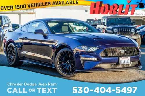 2019 Ford Mustang GT - cars & trucks - by dealer - vehicle... for sale in Woodland, CA