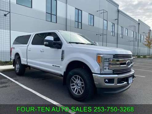 2017 FORD F350 Diesel 4WD F-350 SUPER DUTY LARIAT ULTIMATE 4X4 TRUCK... for sale in Bonney Lake, WA