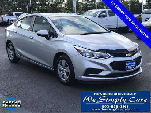 2016 Chevrolet Chevy Cruze LS WORK WITH ANY CREDIT! for sale in Newberg, OR