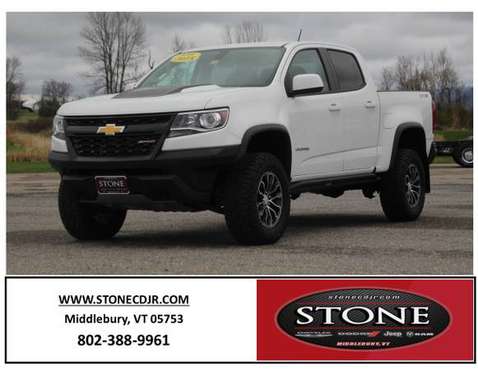 2018 CHEVROLET COLORADO ZR2 CREW CAB - cars & trucks - by dealer -... for sale in Middlebury, VT