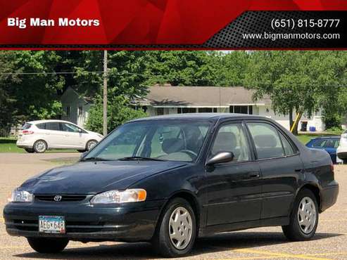 1999 Toyota Corolla CE - 38 MPG/hwy, AUX input, cold A/C, ON SALE -... for sale in Farmington, MN