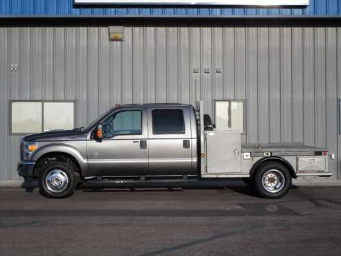 2014 Ford Super Duty F-350 Flat Bed 4WD Crew Cab XLT for sale in Fallon, NV