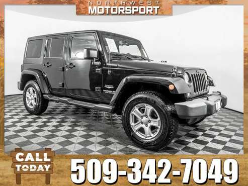 2014 *Jeep Wrangler* Unlimited Sahara 4x4 for sale in Spokane Valley, WA