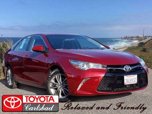 2016 Toyota Camry Se - cars & trucks - by dealer - vehicle... for sale in Carlsbad, CA