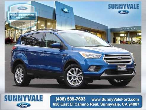 2018 Ford Escape Se - - by dealer - vehicle automotive for sale in Sunnyvale, CA