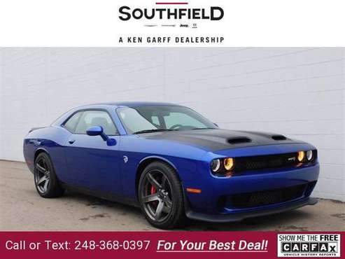 2019 Dodge Challenger SRT Hellcat coupe - BAD CREDIT OK! for sale in Southfield, MI