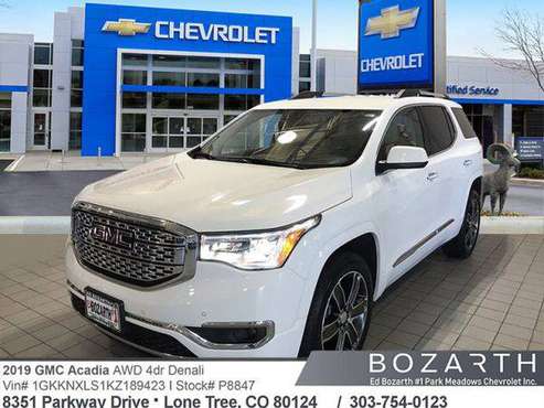 2019 GMC Acadia Denali TRUSTED VALUE PRICING! for sale in Lonetree, CO