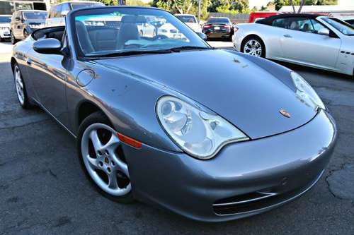 2002 PORSCHE CARRERA 911 CABRIOLET 320+HP 6 SPEED MANUAL FULLY LOADED for sale in Orange County, CA