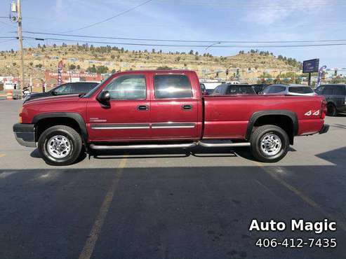 2005 Chevrolet, Chevy Silverado 2500HD LT Crew Cab Long Bed 4WD -... for sale in Billings, MT