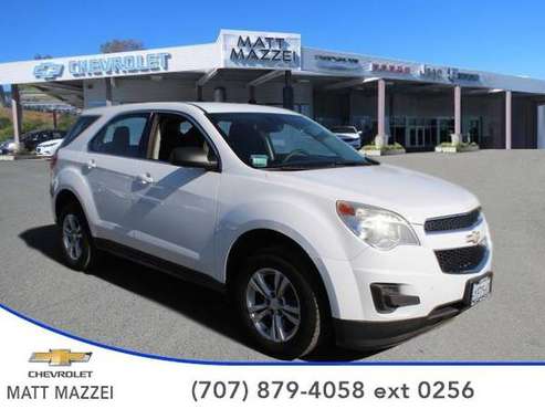 2013 Chevrolet Equinox SUV LS (Summit White) for sale in Lakeport, CA