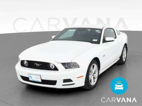 2014 Ford Mustang GT Premium Coupe 2D coupe White - FINANCE ONLINE -... for sale in Myrtle Beach, SC